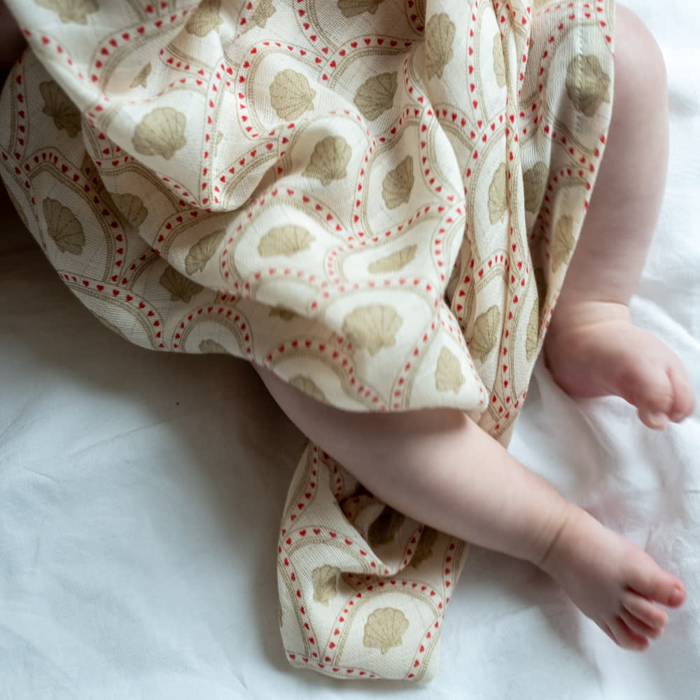 That's Mine Bora stofbleer 3-pak - Block shell - 100% Organic cotton Buy Amning & pusletid||Pusle||Stofbleer||personale||Newborn essentials||SS26 here.