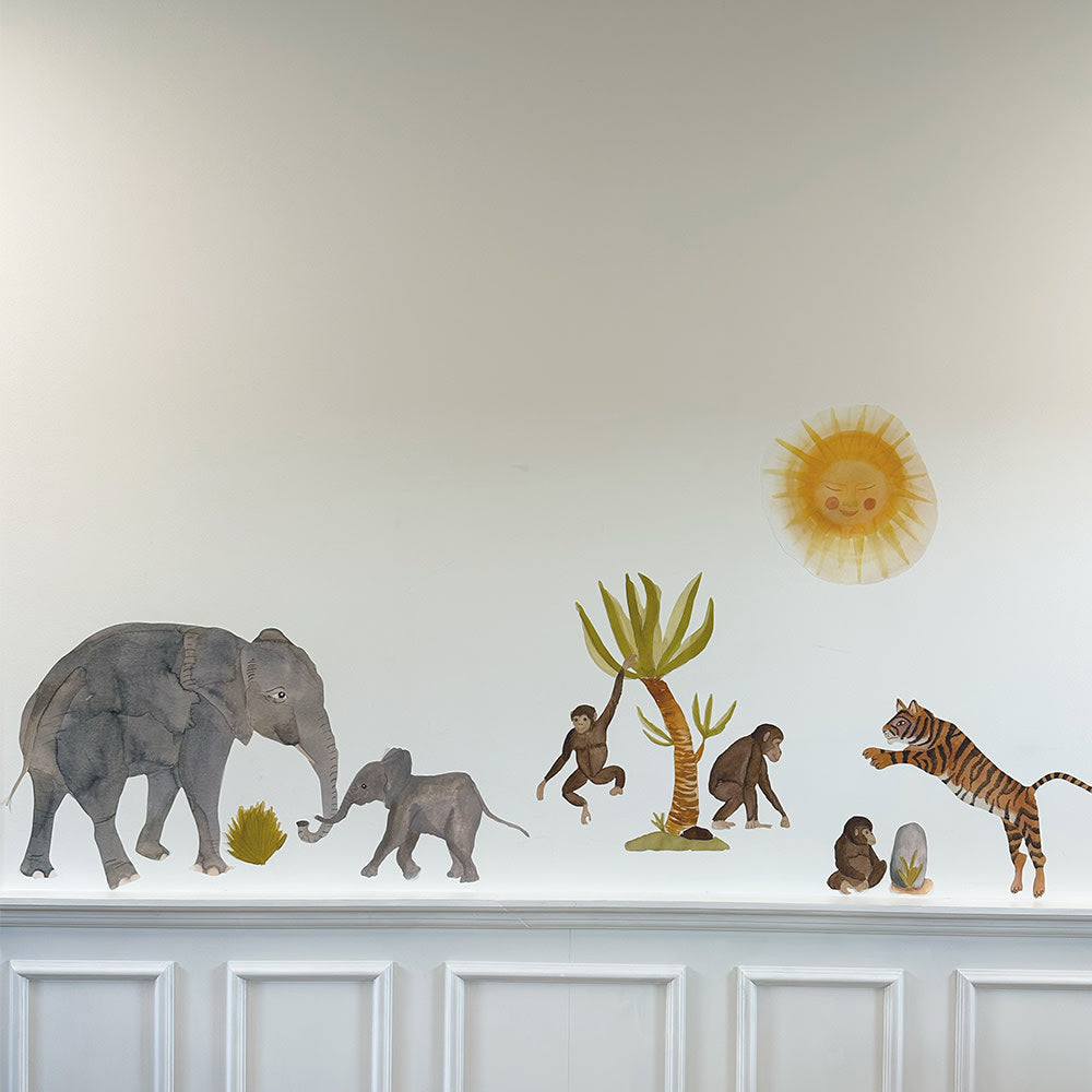 Wallsticker Monkeys - Multi