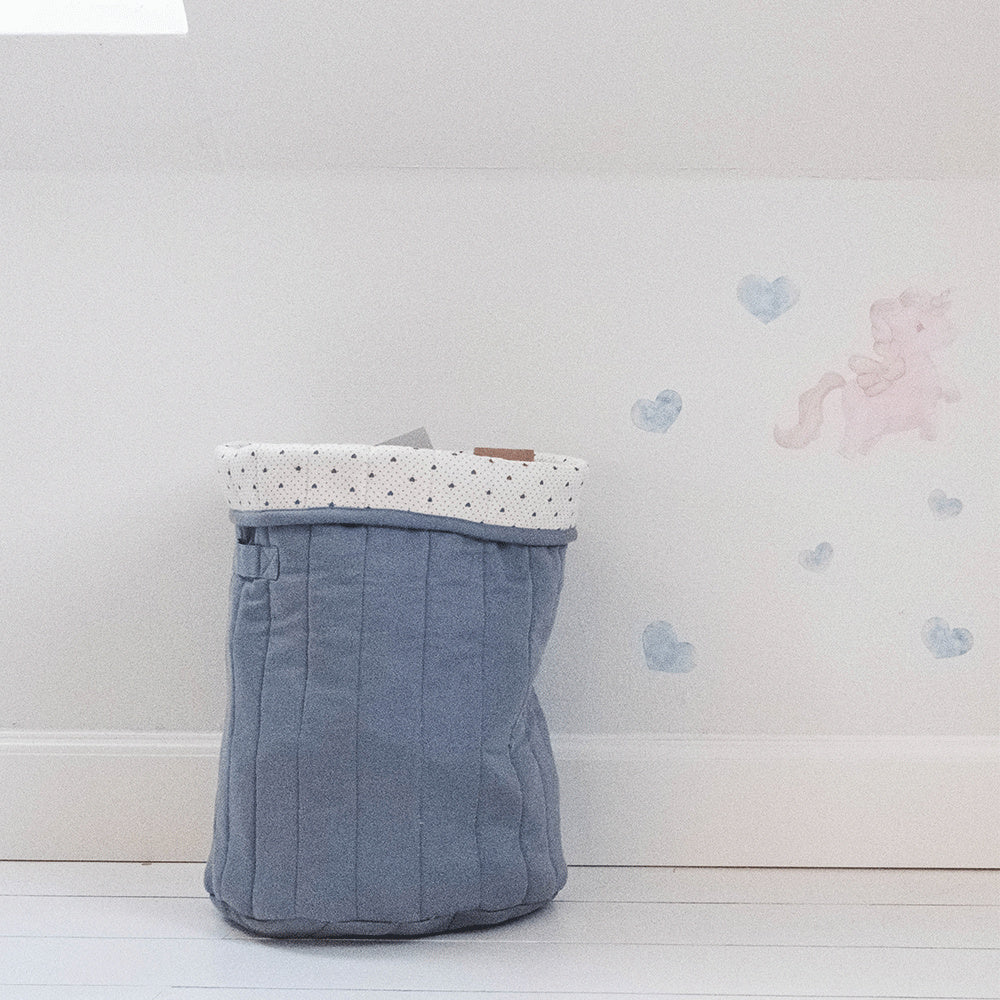 Coco storage bag - Lots of love sky