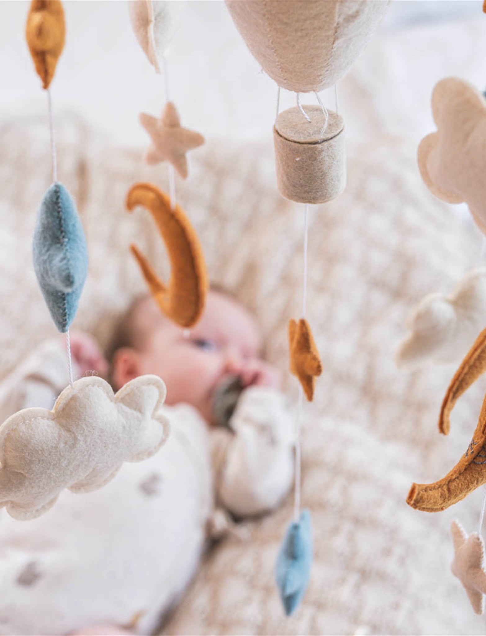 That's Mine Blace filt uro - Air balloon - 100% Polyester filt Buy Bolig & udstyr||Børneværelset||Uroer||Alle||Favoritter||personale||Forår og sommer 2025||alt minus sløjfe||NOOS||ss25 noos||Den første sommer||mette-sale||Orderly Emails - Recommended Products||Must haves||Udstyr til børneværelset||All here.