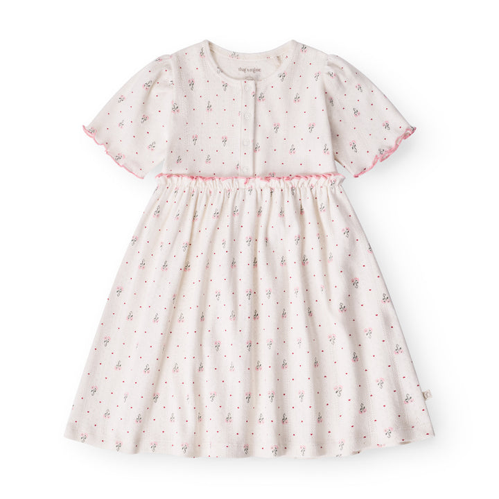 That's Mine Glorie kjole - Blooming love - 100% Organic cotton Buy Kjoler||Kjoler & nederdele||personale||Jersey here.