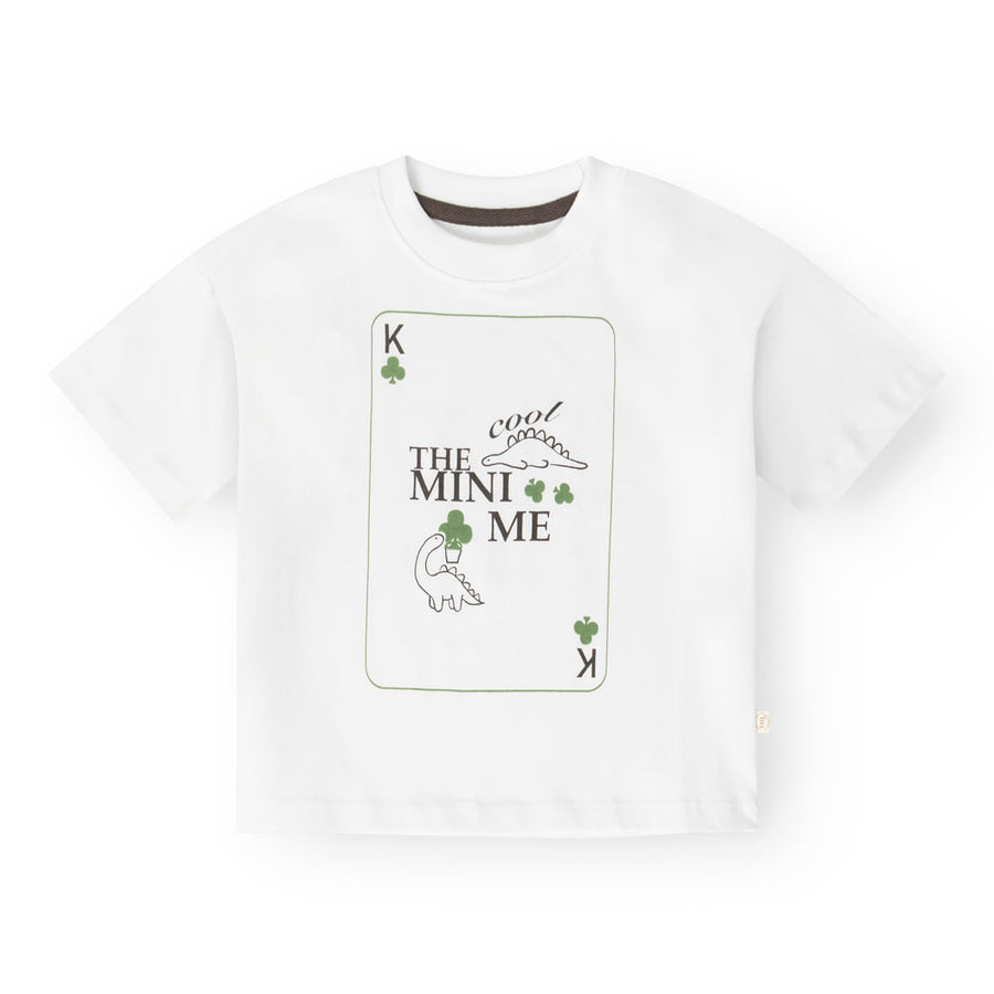 That's Mine Vilde oversized t-shirt - Mini me dino - 100% Organic cotton Buy T-shirts||Overdele||Trøjer og toppe||Nyheder||personale||Dinosaurtøj & kostumer||Jersey||Forår & sommer 2026||Jersey here.