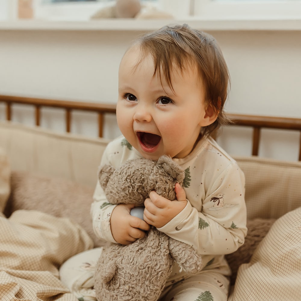 Elliotte onesie  - Christmas bunny