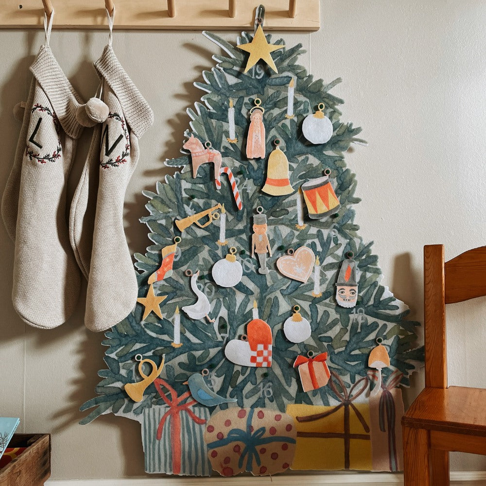 Christmas felt tree - Multi