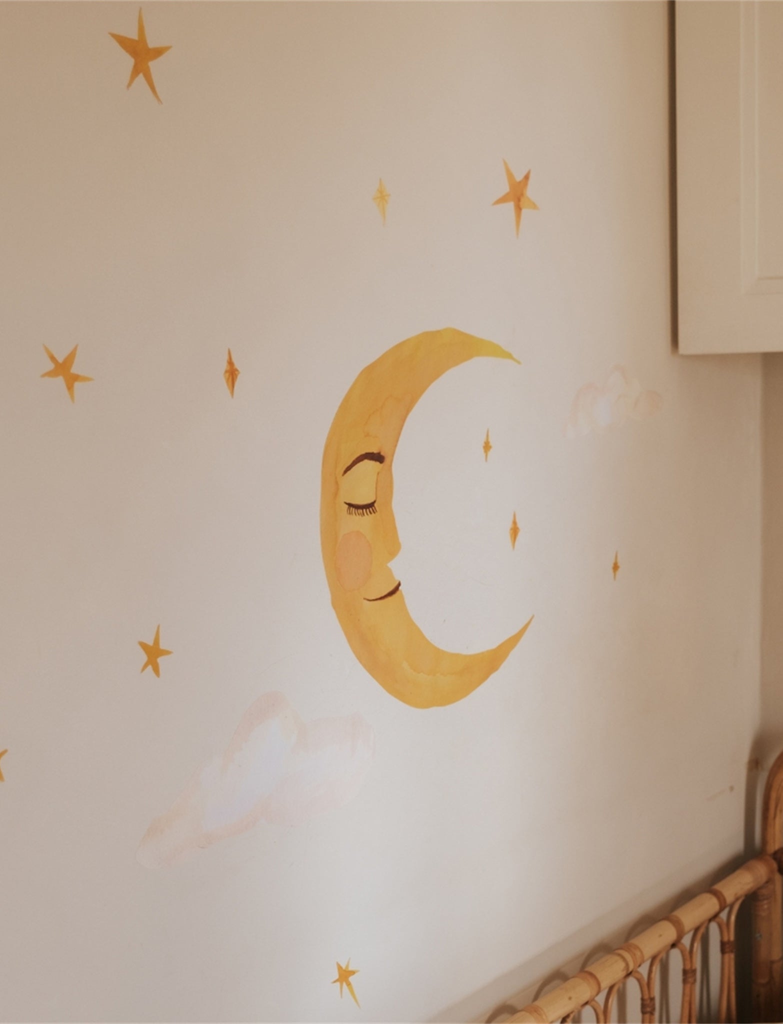 That's Mine Wallsticker måne - Multi - 100% Tekstil folie Buy Bolig & udstyr||Børneværelset||Wallstickers||Alle||personale||Influencer choice||Gaver mellem 200 - 499 kr.||alt minus sløjfe||NOOS||Wallstickers - himlen||mette-sale||Orderly Emails - Recommended Products||Udstyr til børneværelset||All here.