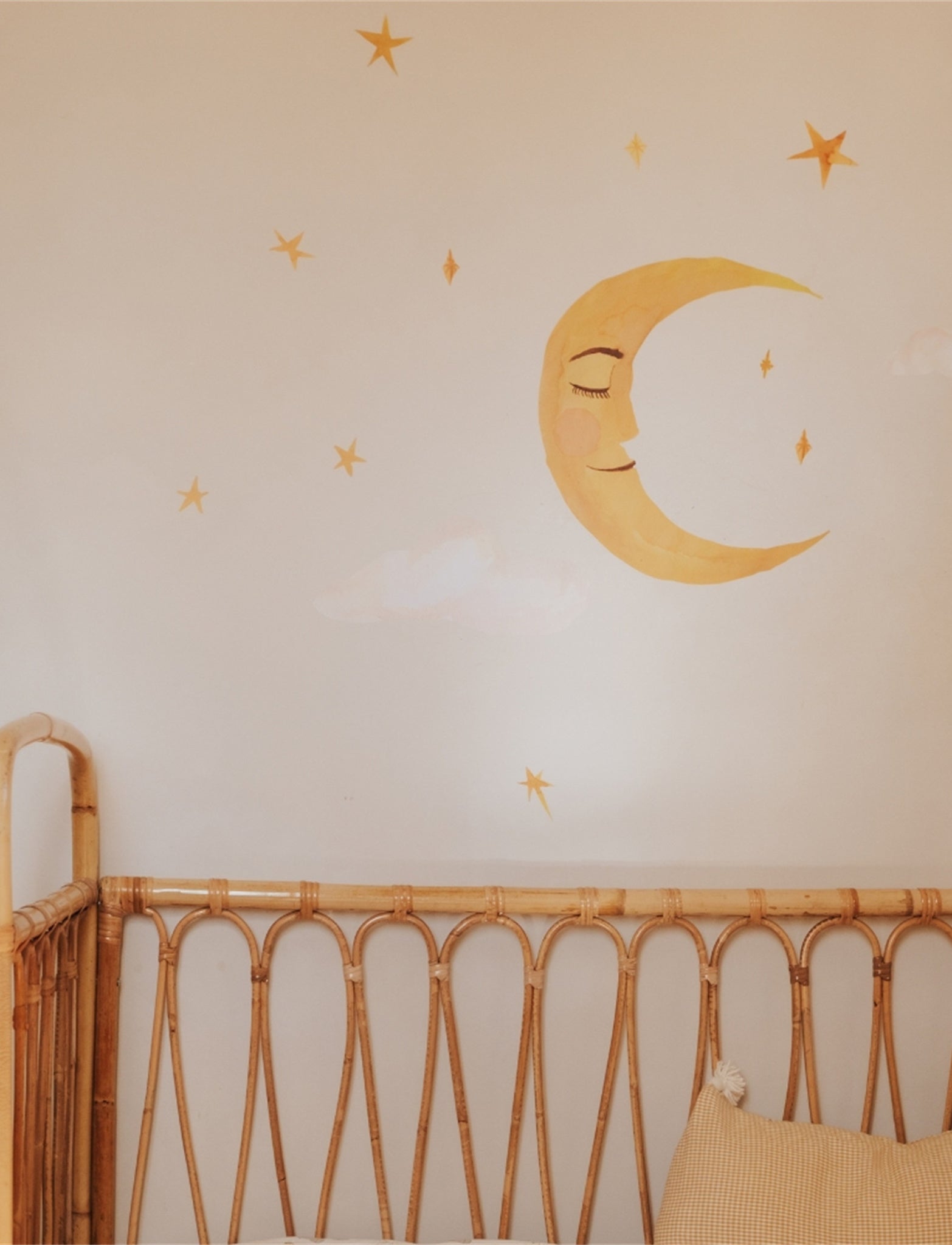 That's Mine Wallsticker måne - Multi - 100% Tekstil folie Buy Bolig & udstyr||Børneværelset||Wallstickers||Alle||personale||Influencer choice||Gaver mellem 200 - 499 kr.||alt minus sløjfe||NOOS||Wallstickers - himlen||mette-sale||Orderly Emails - Recommended Products||Udstyr til børneværelset||All here.