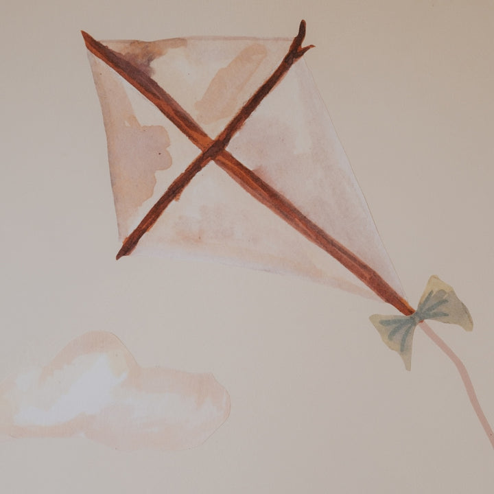 Wallsticker Kite Small - Beige