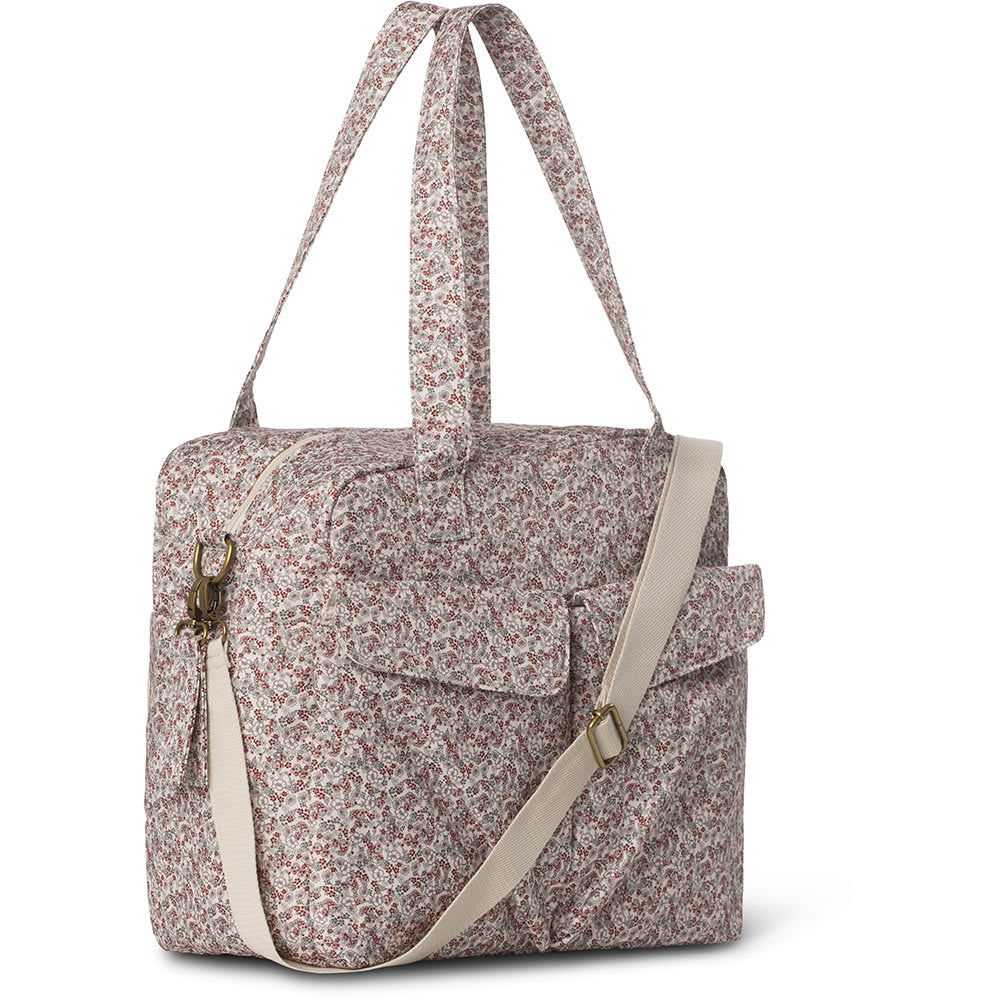 Benne nursing bag - Bouquet rouge