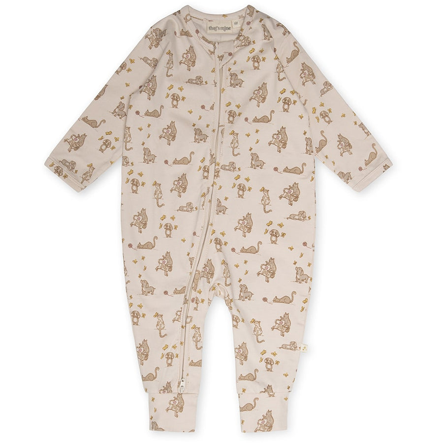 That's Mine Elliotte onesie - Friendly - 48% Organic cotton / 47% Modal / 5% Elastane Buy Tøj||Skjorter & toppe||Onesies||Alle||Favoritter||LIVESHOPPING D.2/5||personale||Friendly||Basics til de små||Influencer choice here.