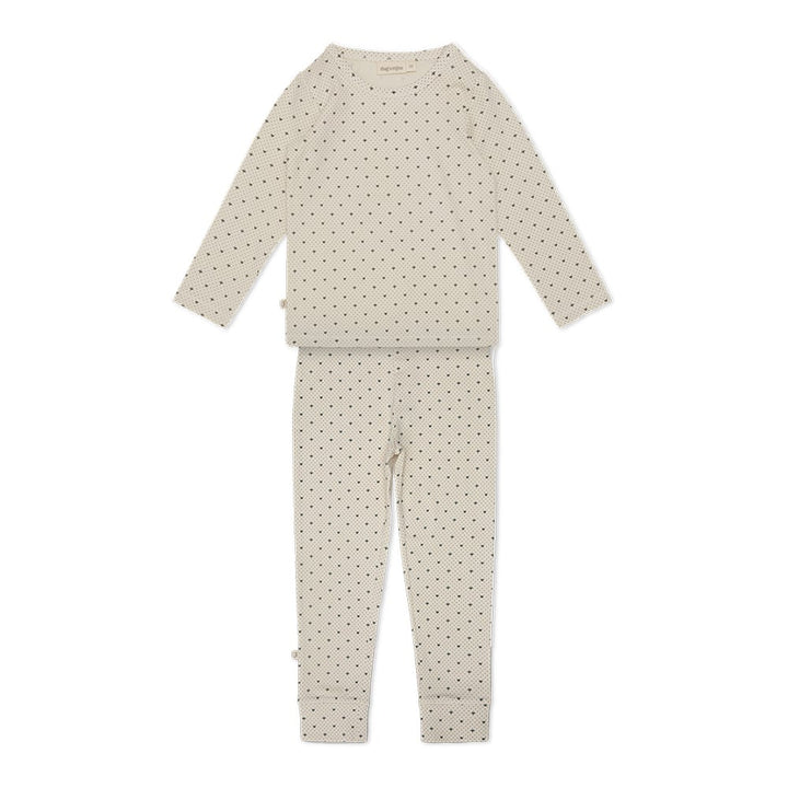 That's Mine Emilio homewear set - Lots of love sky - 48% Organic cotton, 47% Modal, 5% Elastan Buy Tøj||Nattøj||Alle||Favoritter||personale||AW24 - sneak peek||AW24 here.